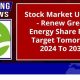 Renew Energy Stock Price: Trends, Forecasts, & Analysis | Renewable Energy Solutions for a Sustainable Future | Clean & Green Power