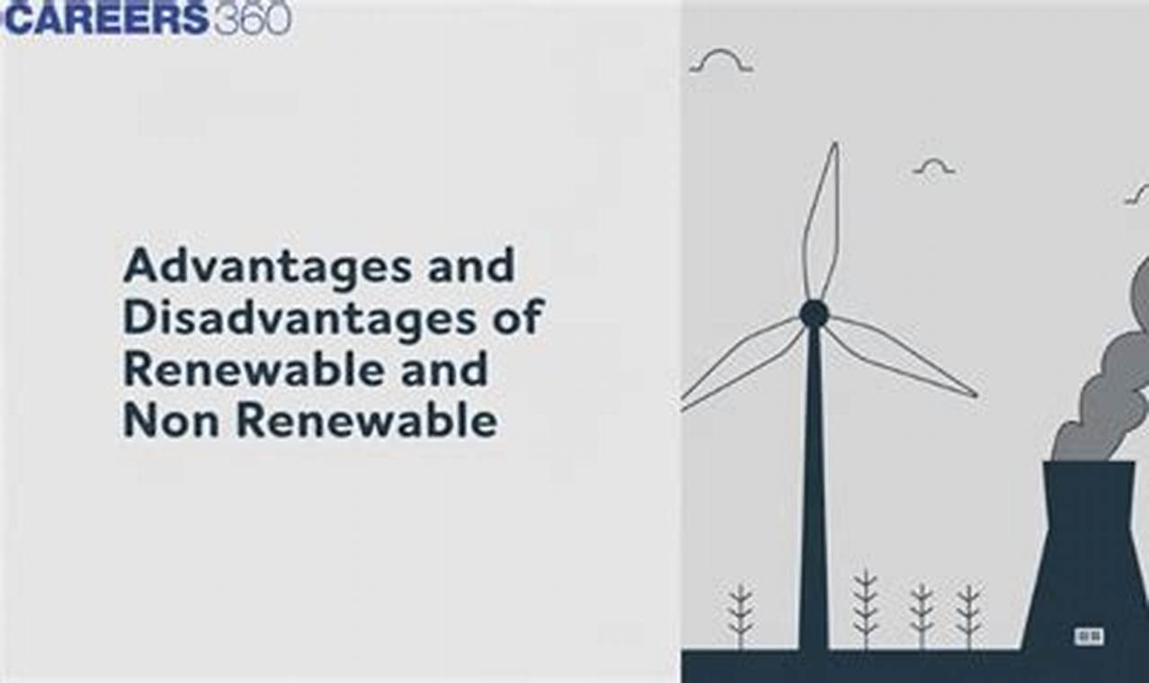 Pros Cons Non Renewable Energy Resources Advantages Disadvantages Today