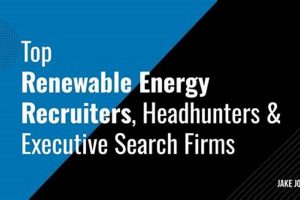 Top Renewable Energy Headhunters & Recruiters | Renewable Energy Solutions for a Sustainable Future | Clean & Green Power