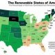 Top US States Ranked by Renewable Energy Percentage 2023 | Renewable Energy Solutions for a Sustainable Future | Clean & Green Power