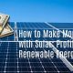 Profit from Renewable Energy: Top Earning Methods | Renewable Energy Solutions for a Sustainable Future | Clean & Green Power