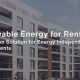 Best Renewable Energy Options for Renters Today | Renewable Energy Solutions for a Sustainable Future | Clean & Green Power