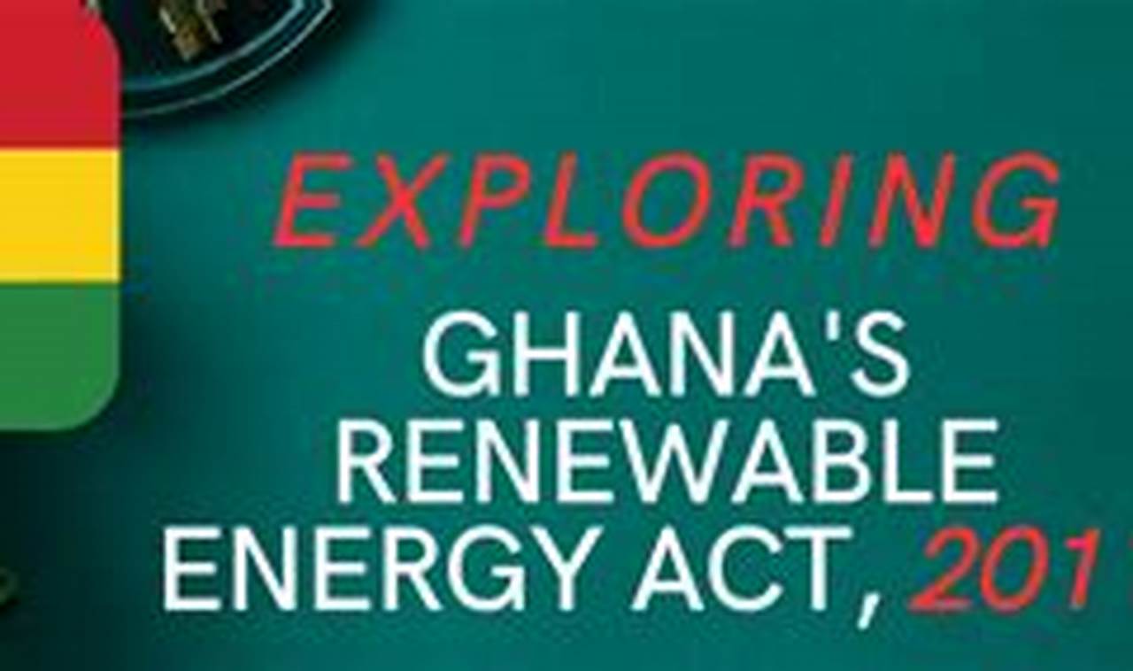 Ghana Renewable Energy Act Renewable Energy Solutions for a Sustainable Future | Clean & Green Power Ghana Renewable Energy Act | Renewable Energy Solutions for a Sustainable Future | Clean & Green Power