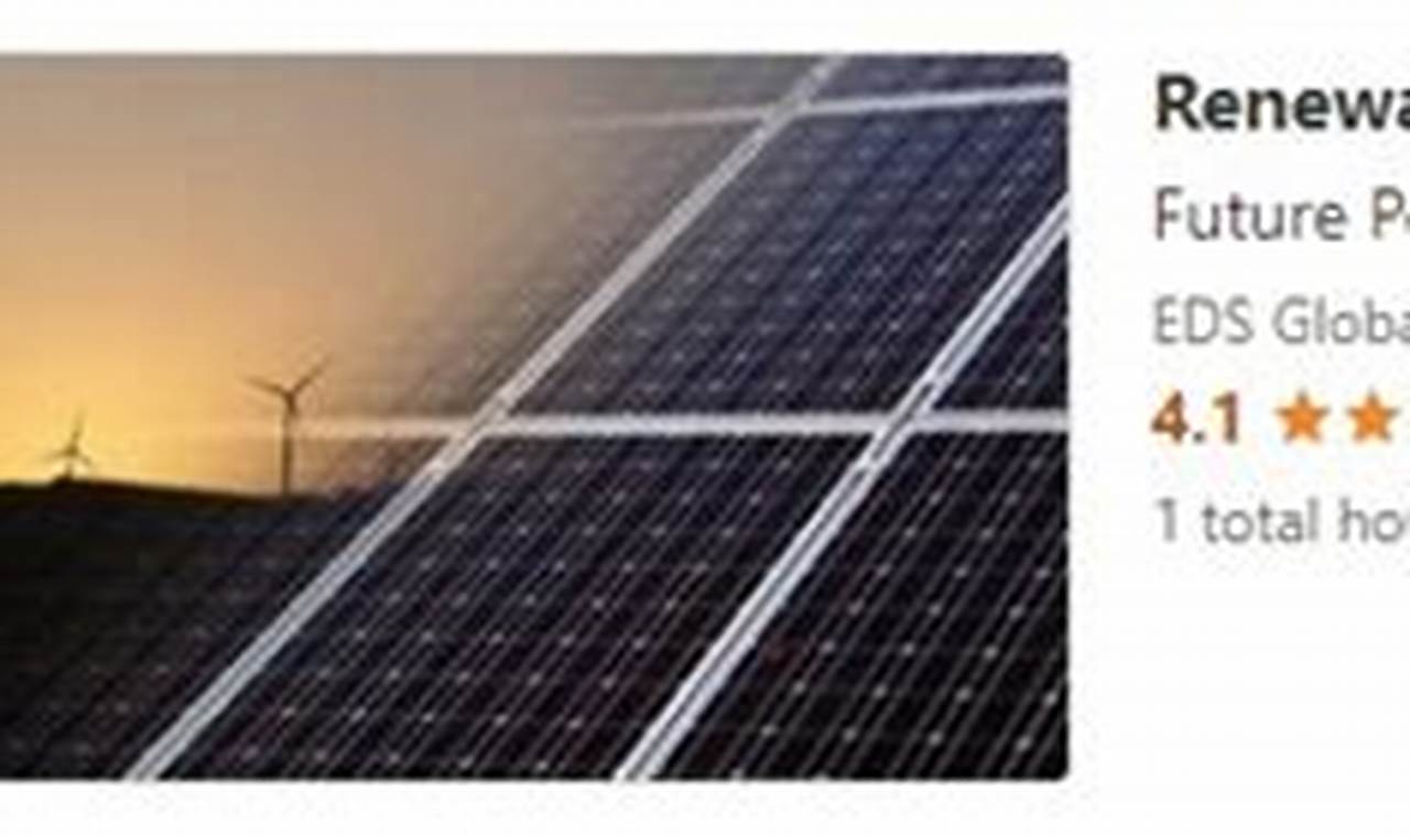 Top Global Renewable Energy Courses &amp; Programs | Renewable Energy Solutions for a Sustainable Future | Clean & Green Power