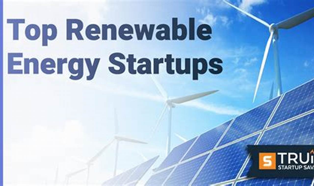 Top Renewable Energy Startups: A 2024 Guide Renewable Energy Solutions for a Sustainable Future | Clean & Green Power Top Renewable Energy Startups: A 2024 Guide | Renewable Energy Solutions for a Sustainable Future | Clean & Green Power