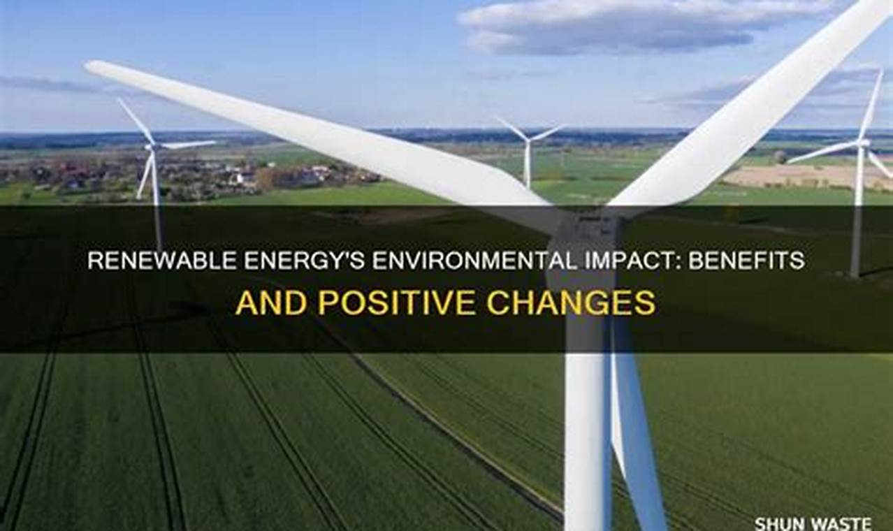 How Much Does Renewable Energy Help The Environment | Renewable Energy Solutions for a Sustainable Future | Clean & Green Power