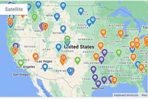 U.S. Department of Energy Facility Locations Map | Renewable Energy Solutions for a Sustainable Future | Clean & Green Power
